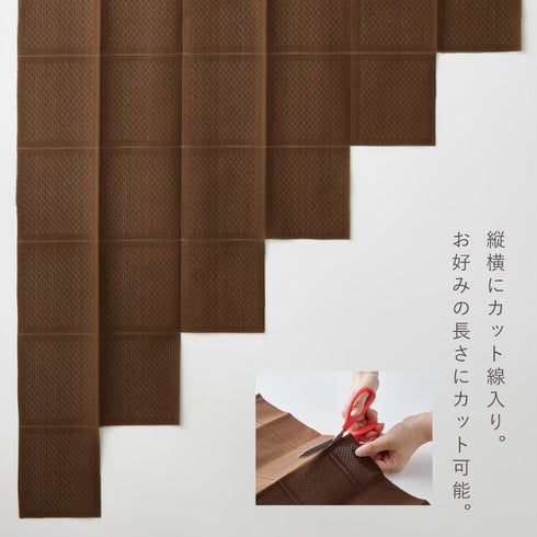 フリーカットアコーディオン間仕切り 100×250cm.|s3
